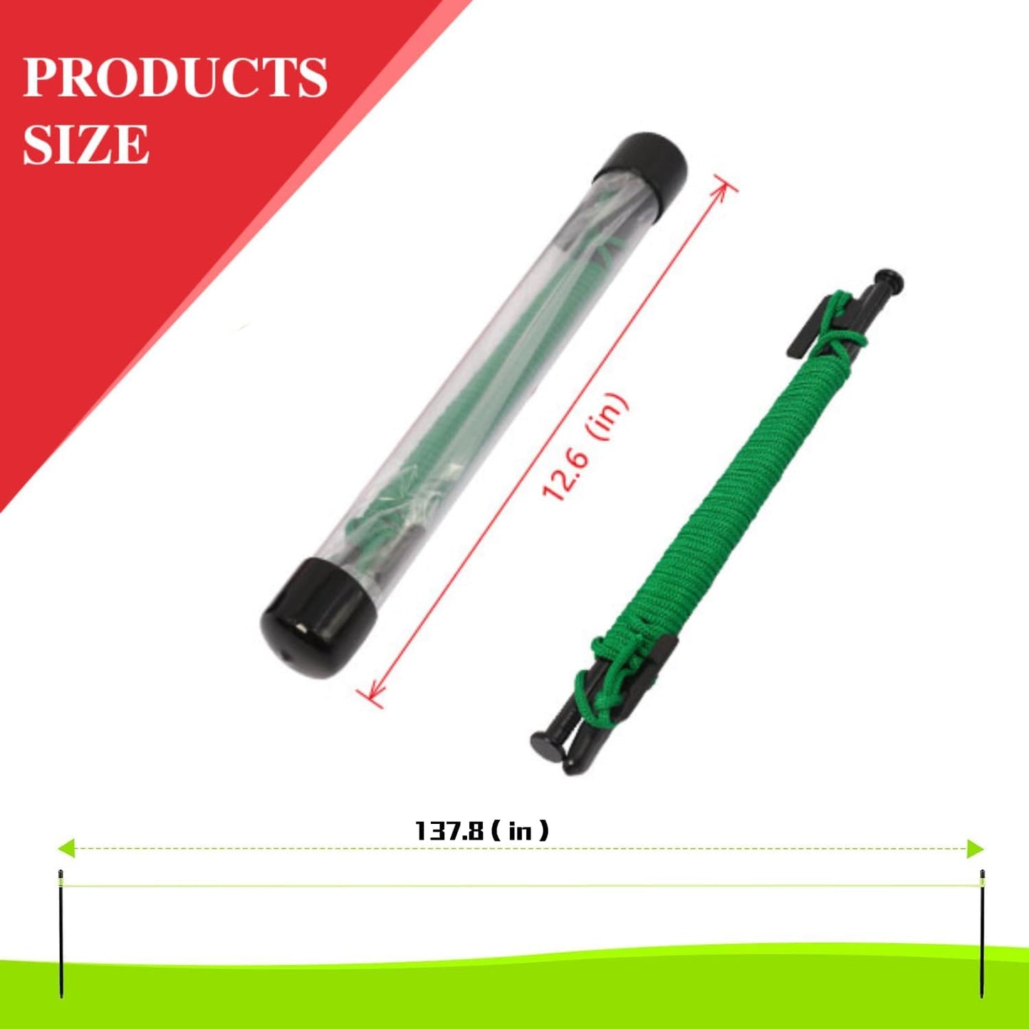 Golf Putting Training Aid, Putting String Line for Guide, Golf Putting Alignment Tool Accessory for Alignment and Practice