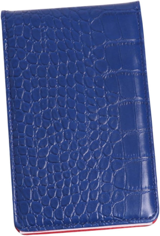 Golf Scorecard Book Pocket Yardage Book Holder Score Card Cover Men Women Portable Golf Accessories Golf Scorecard Holder