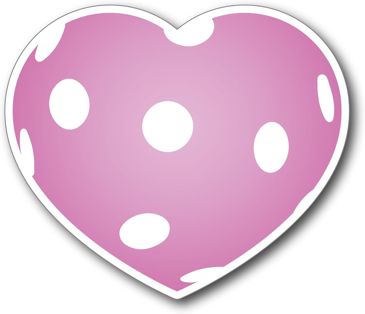 Tennis, Pickleball & Golf Decorative Magnets – Fun Sport-Themed Fridge Magnets, Locker Magnets, Car Magnets, Office Décor – Tennis Ball, Pickleball, Golf Ball & Heart Designs (Pink Pickleball Heart)