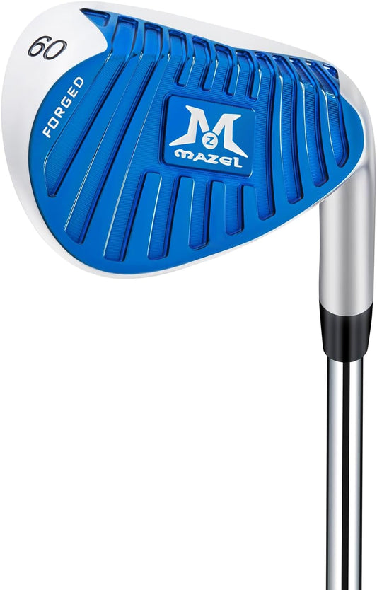 MAZEL Forged Golf Sand Wedge,Gap Wedge,Lob Wedge for Men,48/52/54/56/58/60 Degree Individual Golf Wedge,Milled Face for More Spin,Right Hand