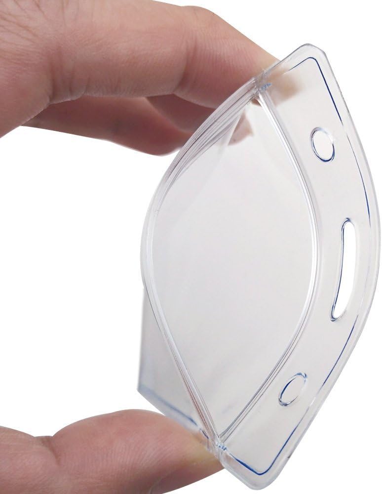 Lanyard with Badge Holder 6 Pack Neck Lanyards White Black for Office Cruise Keys Women Men Waterproof