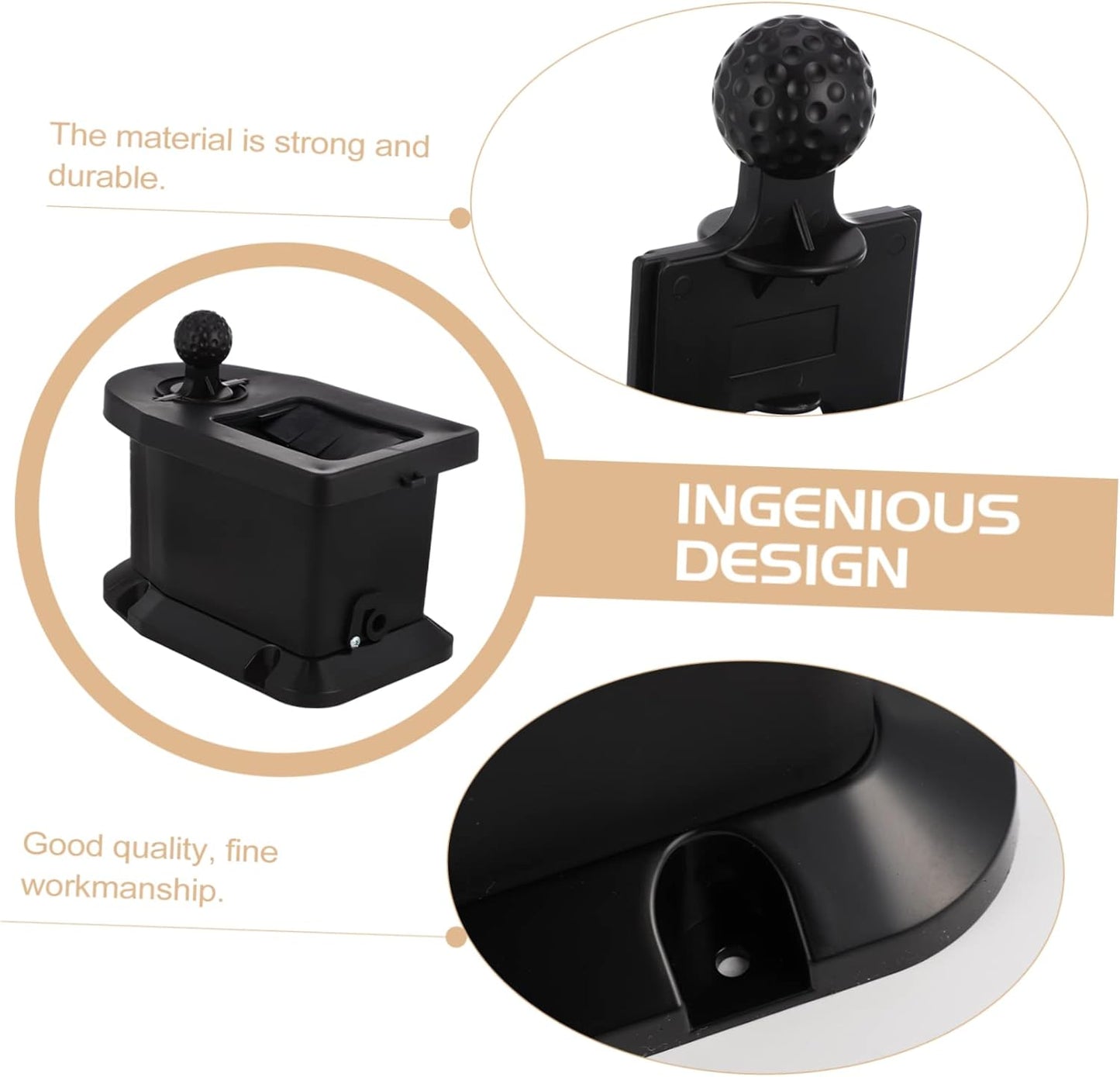 Portable Golf Club Ball Washer Manual Cleaning Tool for Easy Mounting Carts Lightweight and Compact Design for Use for Golf Enthusiasts