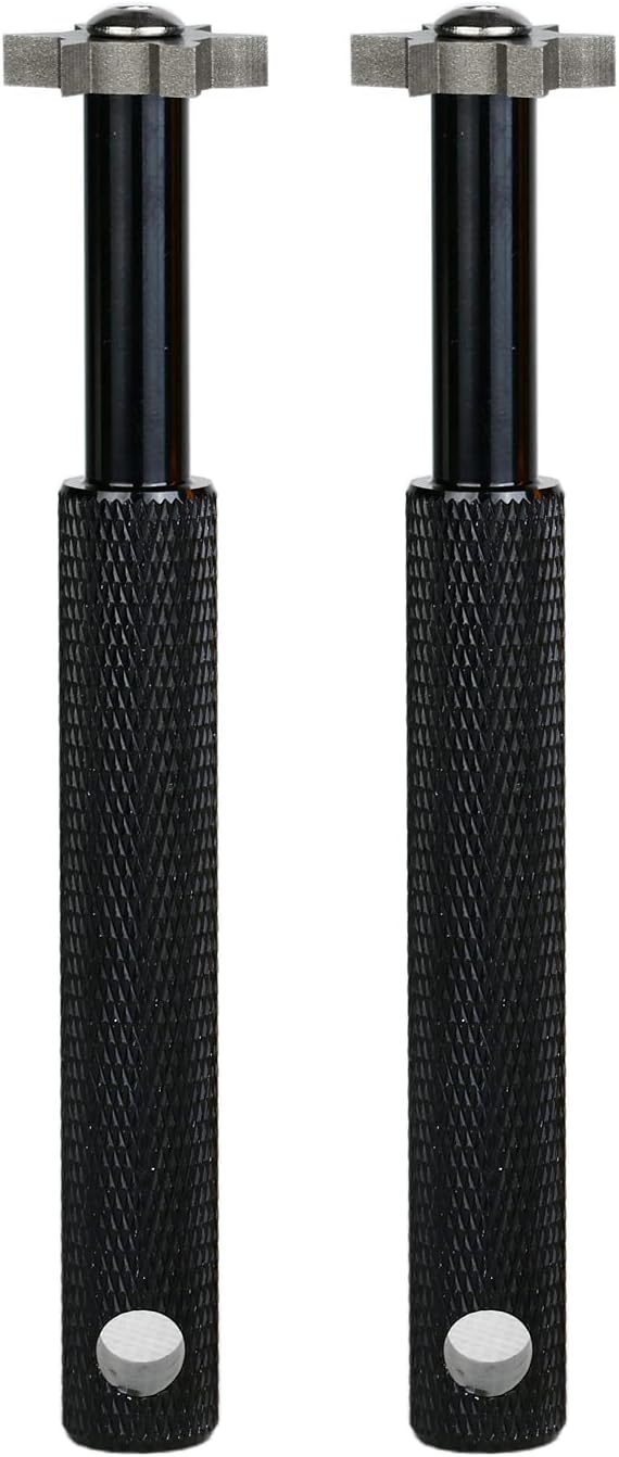 Sword &Shield sports Golf Club Groove Sharpener Tool Golf Club Re-Grooving Cleaning Tool 6-Tip for Optimal Backspin and Ball Control with Wedges and Utility Clubs