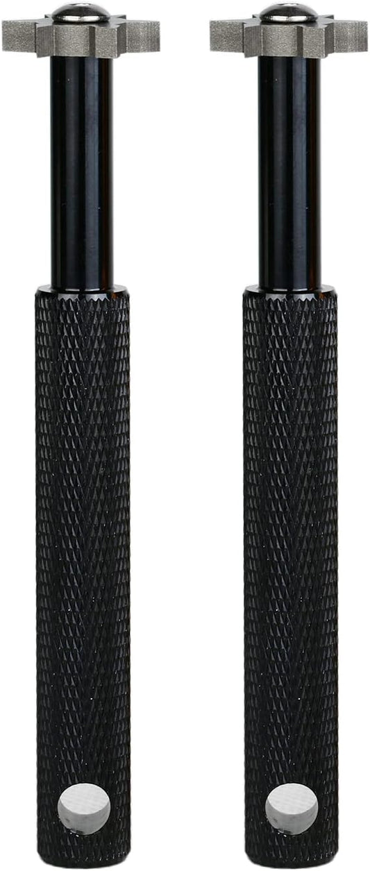 Sword &Shield sports Golf Club Groove Sharpener Tool Golf Club Re-Grooving Cleaning Tool 6-Tip for Optimal Backspin and Ball Control with Wedges and Utility Clubs