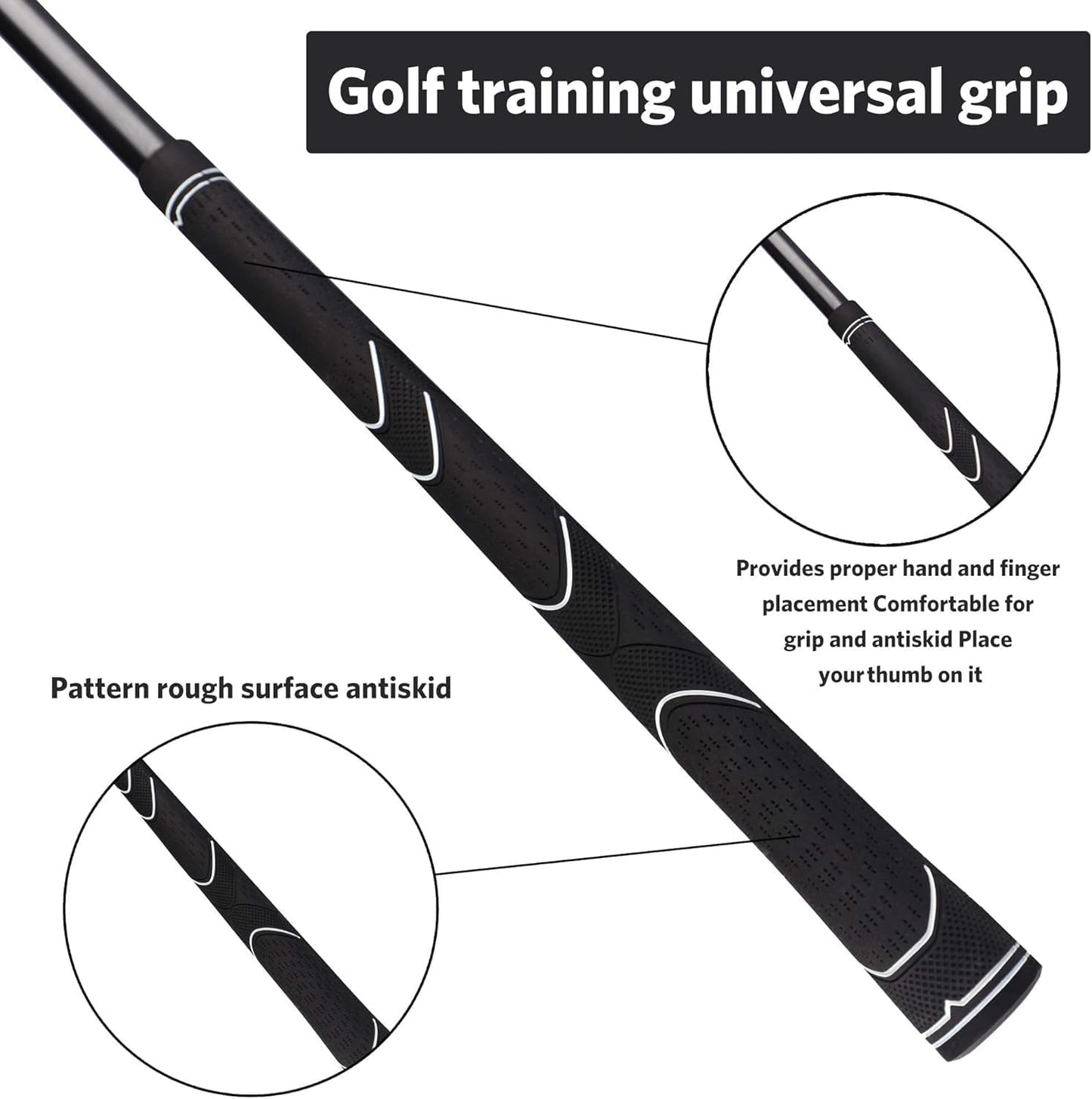Golf Swing Trainer Aid - Power Flex Golf Swing Training aid for Strength and Tempo Golf Swing Speed Trainer Golf Training aid Golf Warm up Stick