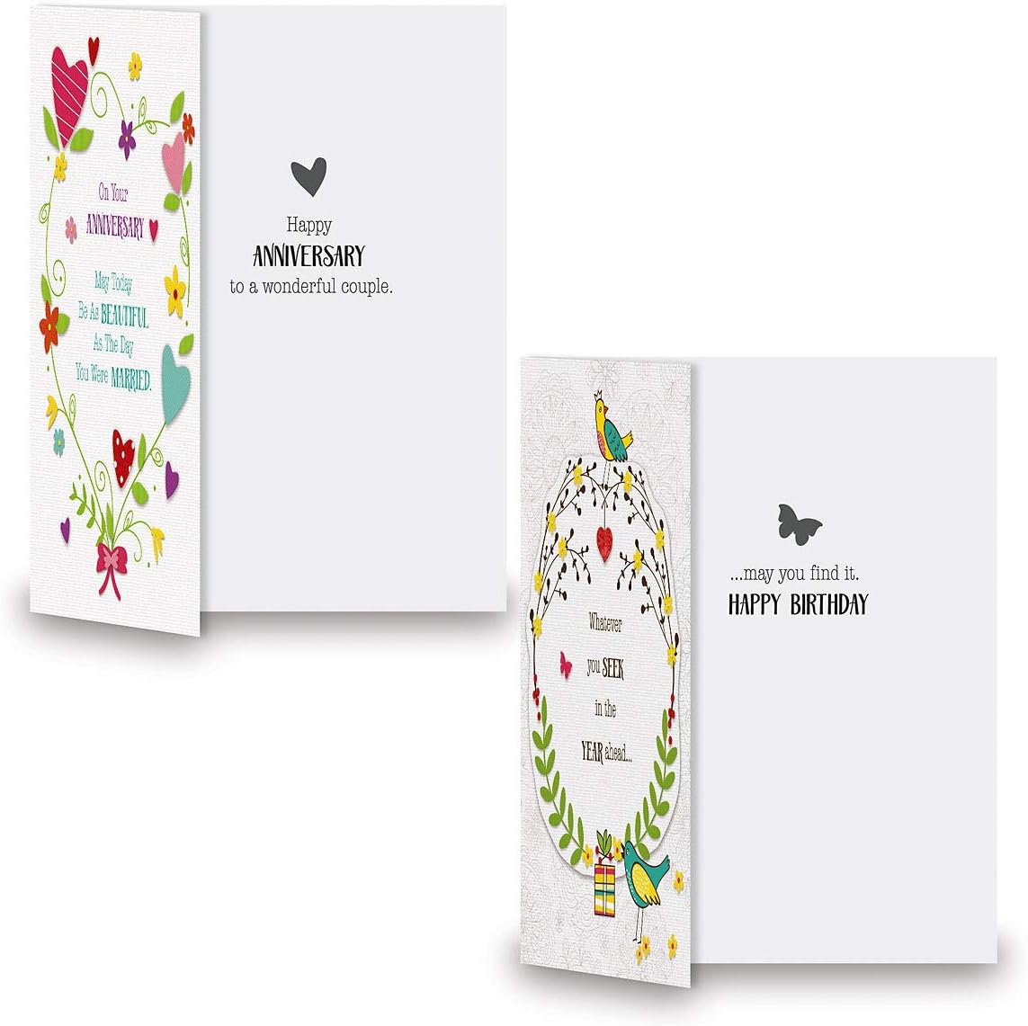 Current Greatest Blessings All Occasion Value Pack - 18 Cards With Envelopes, Celebration, Get Well, Sympathy, Birthday, Anniversary & Thinking of You Variety, Large 5" x 7" Assortment, 9 Design Set