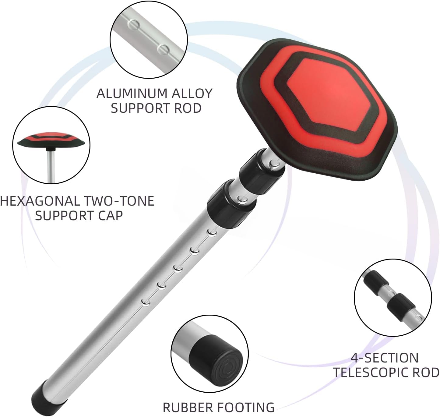 Golf Travel Bag Support System, Golf Club Travel Protection Kit