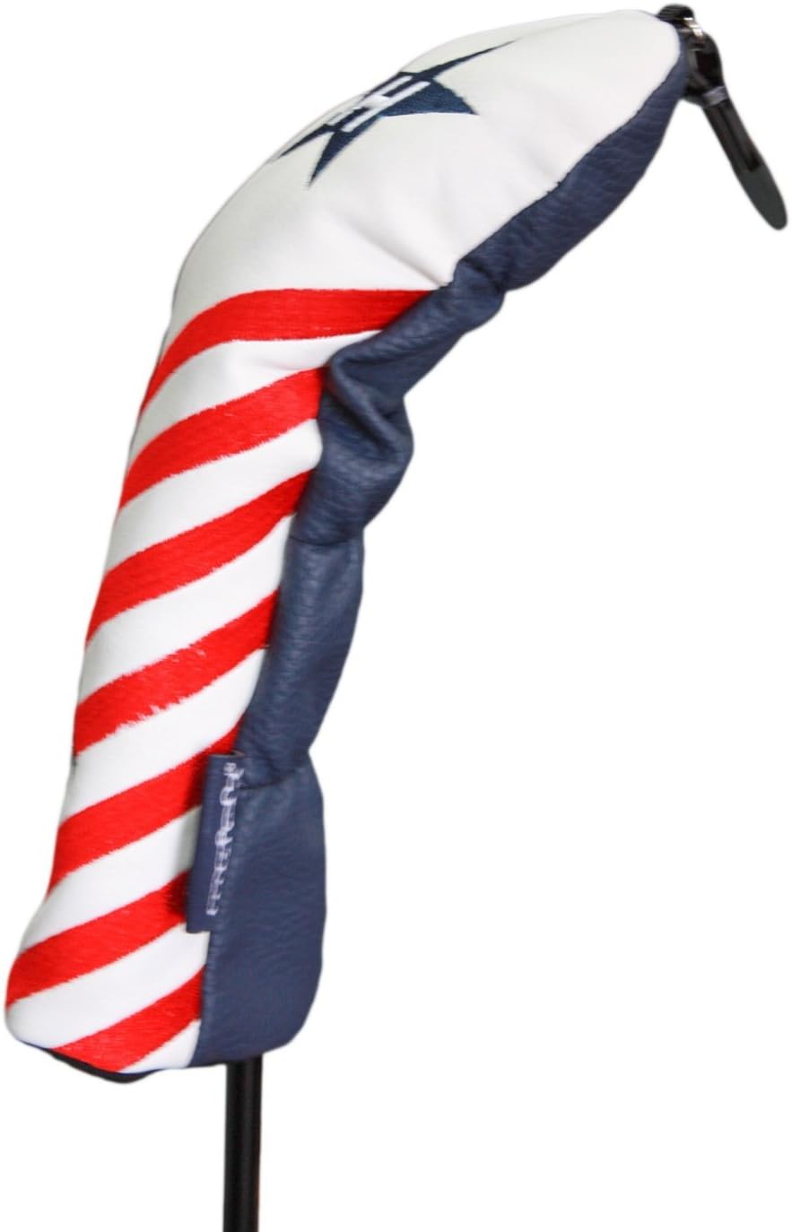 USA #6 Hybrid Patriot Golf Limited Edition Vintage Retro Patriotic Rescue Head Cover