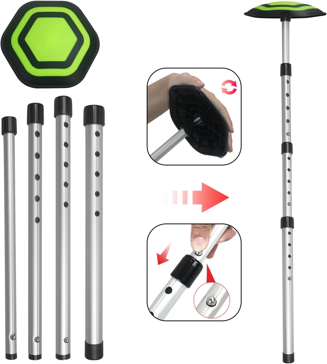 Golf Travel Bag Support System, Golf Club Travel Protection Kit