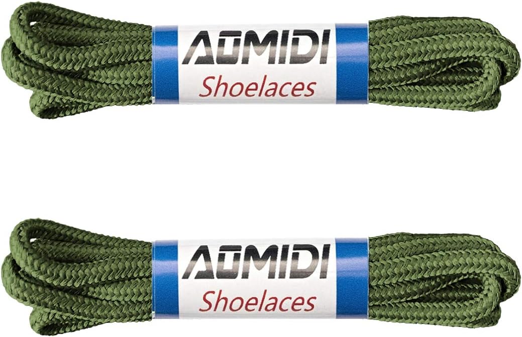 2 Pair Shoelaces Round Athletic Shoes Lace for Boot Laces Shoelaces and Multiple Shoe Types Replacements