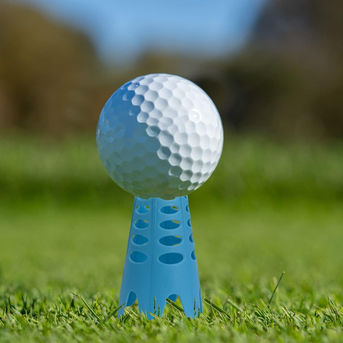 12Pcs Golf Simulator Tees ，Plastic Golf Mat Tees Tools for Outdoor Indoor Winter Turf and Driving Range Home Training Golf Tees