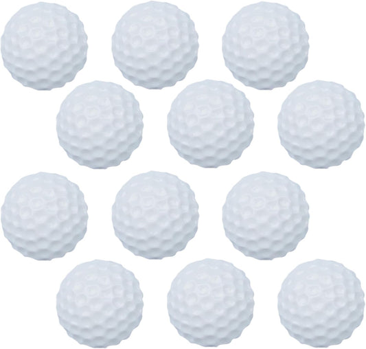 KEYDUACU 12Pcs Strong Ball Magnets,3D Golf Ball Sports Craft Decoration Magnet,Strong Fridge Magnets for Kitchen, School,Office Whiteboard, Cabinet and Dishwasher