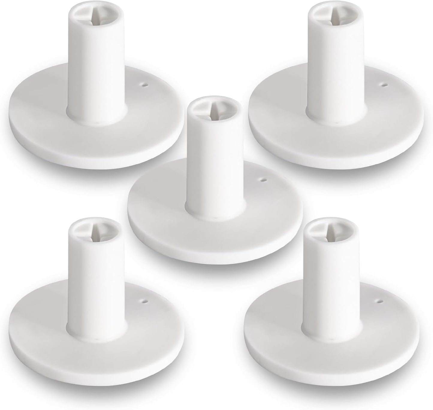 Rubber Golf Tees for Mats Adjustable Height Golf Simulator Tees, Indoor Outdoor Practice, Non-Slip Golf Mat Tees with Holder, Compatible with Driving Range & Golf Simulators