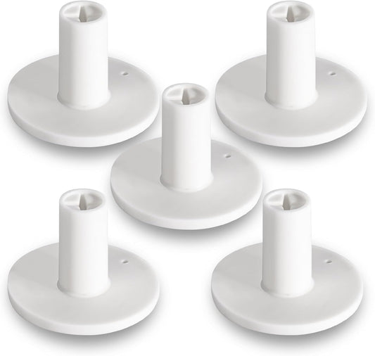 Rubber Golf Tees for Mats Adjustable Height Golf Simulator Tees, Indoor Outdoor Practice, Non-Slip Golf Mat Tees with Holder, Compatible with Driving Range & Golf Simulators