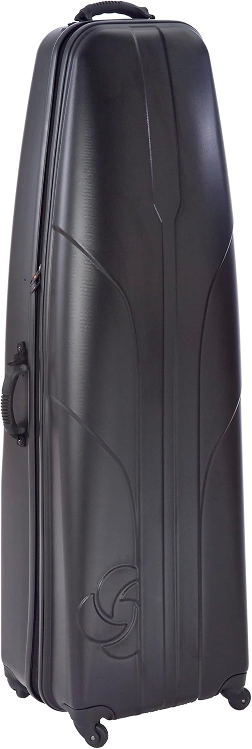 Samsonite Tour Deluxe Golf Hard Case Golf Travel Bag, Lightweight & Durable ABS Shell, 360 Degree Multi-Directional Wheels