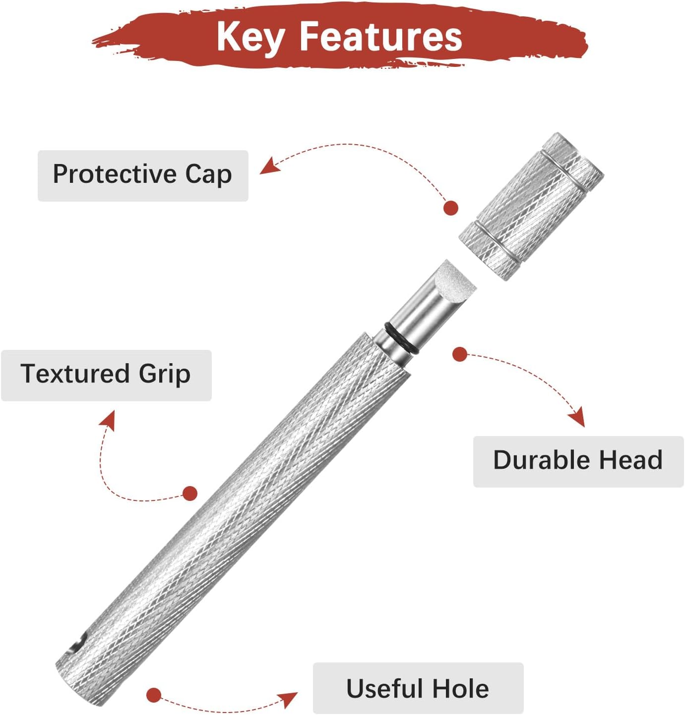 Golf Groove Sharpener Golf Club Groove Cleaner Generate Optimal Spin Use for Wedges & Irons