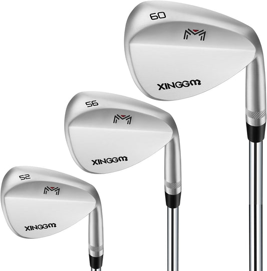 Forged Golf Wedge Set for Men or Individual 48/50/52/54/56/58/60/68/70/72 Degree RH Gap Wedge Sand Wedge Easily Escape from Bunker,Milled Face for More Spin