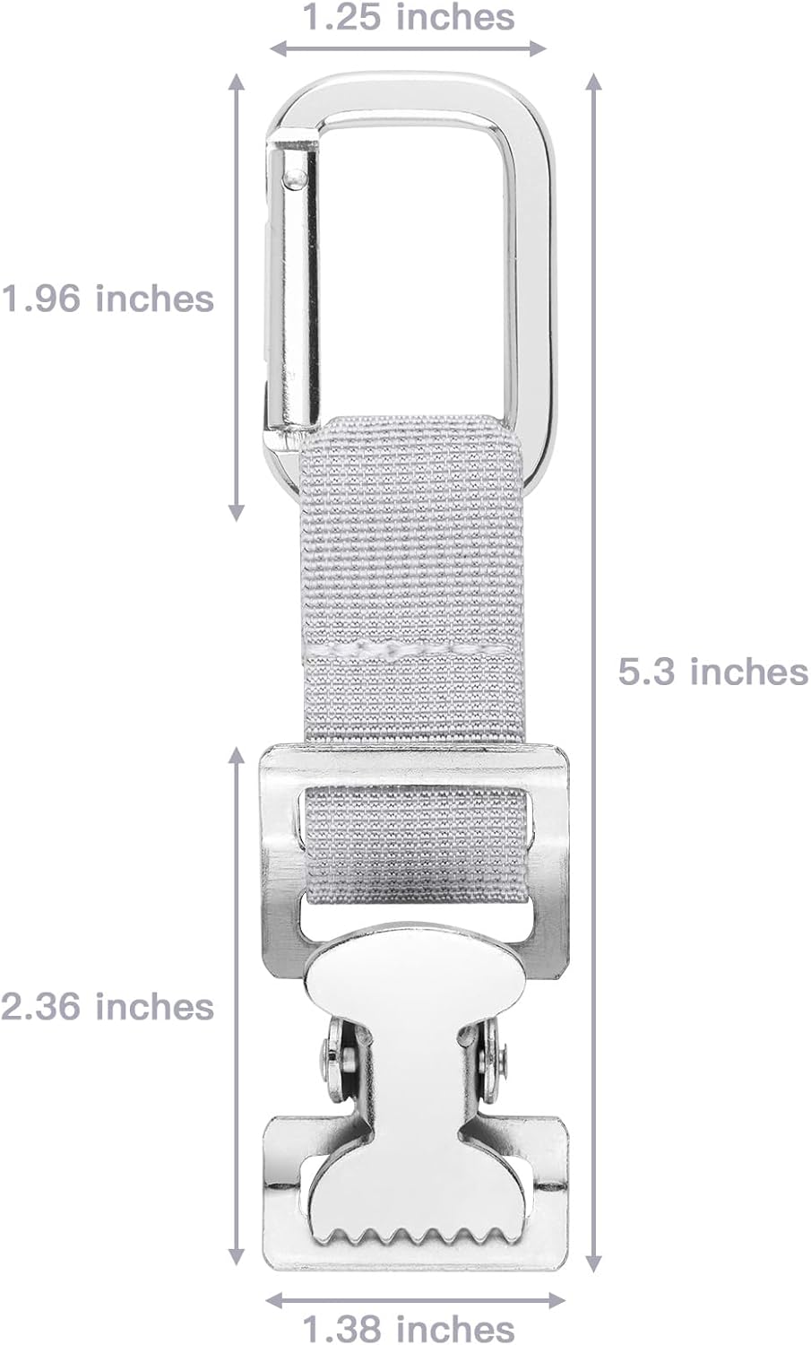 Xxerciz Golf Glove Clip and Belt Holder, Work Safety Glove Keeper With Metal Clips Carabiner for Construction Gloves, Golf Accessories for Men