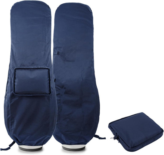 Golf Bag Travel Rain Cover,Golf Bag Rain Cover,Premium Waterproof Lightweight Foldable Easy-clean Durabale Dustproof Protection Traveling Club Covers Airplane Carts Travel Universal Fit