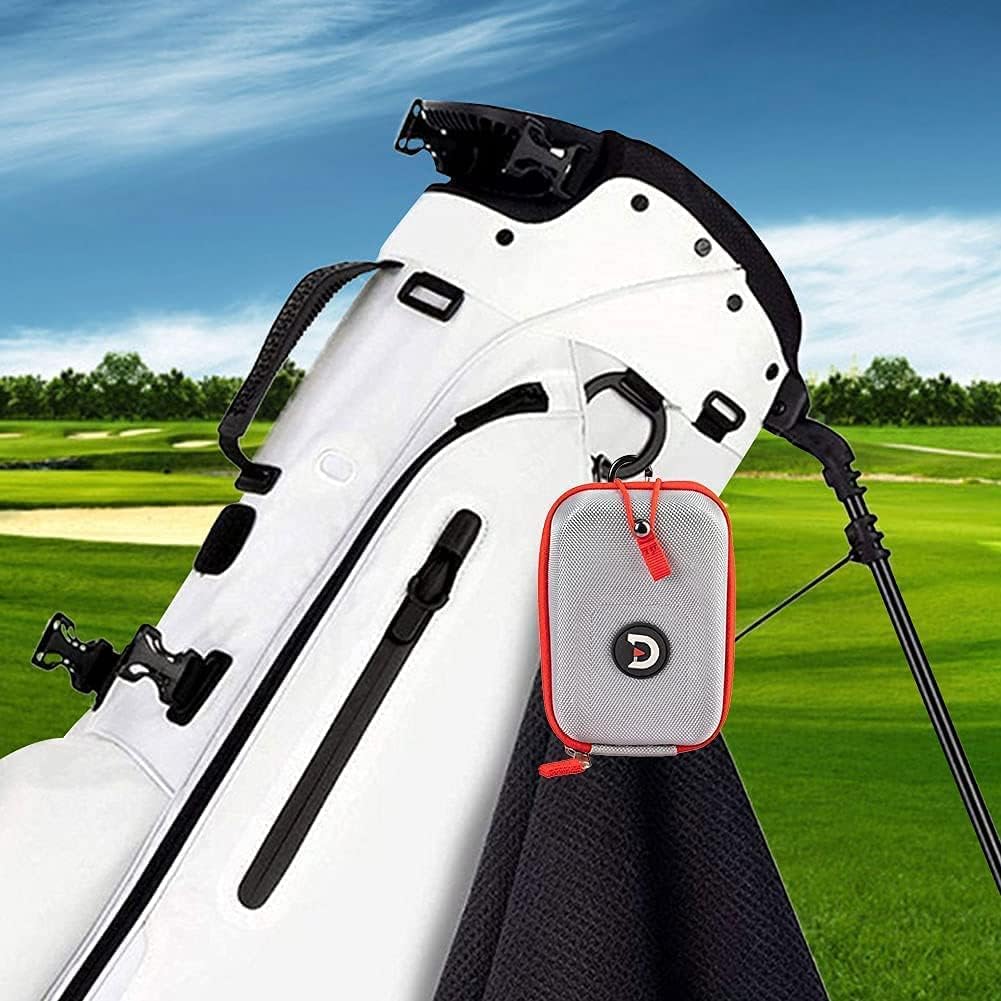 ACHIX Golf Rangefinder Hard Shell Case Compatible with Bushnell/Callaway, Universal Range Finder Carry Bag with Carabiner Belt Clip
