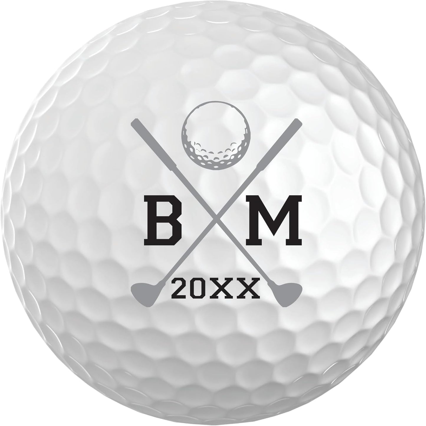 Infusion Personalized Logo Golf Balls - Custom Monogrammed (12 Balls)