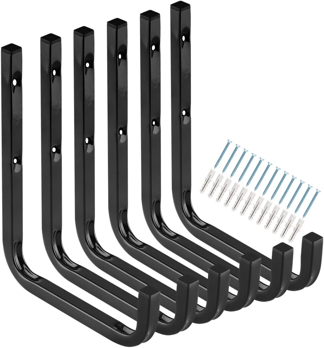 Garage Storage Hook, 6.3 Inch Heavy Duty Wall Mount Utility Hanger