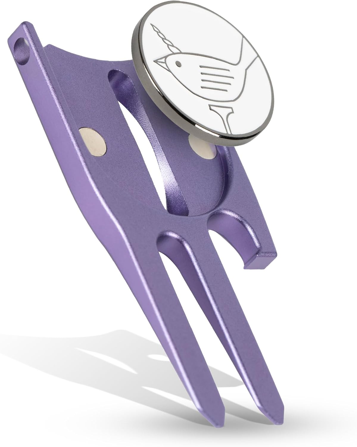 Birdicorn Golf Divot Repair Tool & Golf Ball Marker 6-in-1 Golf Divot Tool