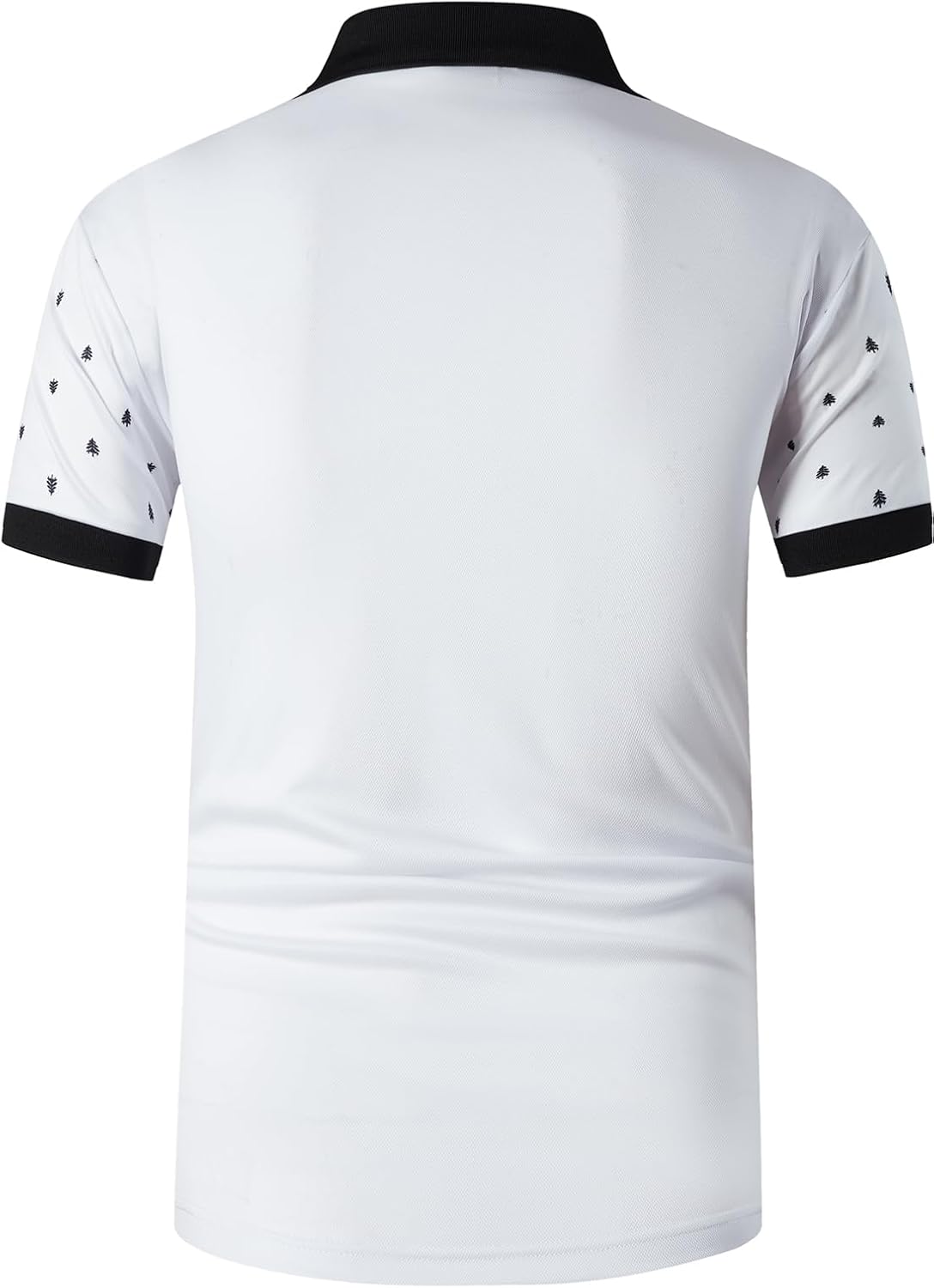 jeansian Men's Sport Outdoor Quick Dry Fit Short Sleeves Polo Tee Shirt Tshirt T-Shirt Tops Golf Tennis Bowling LSL195