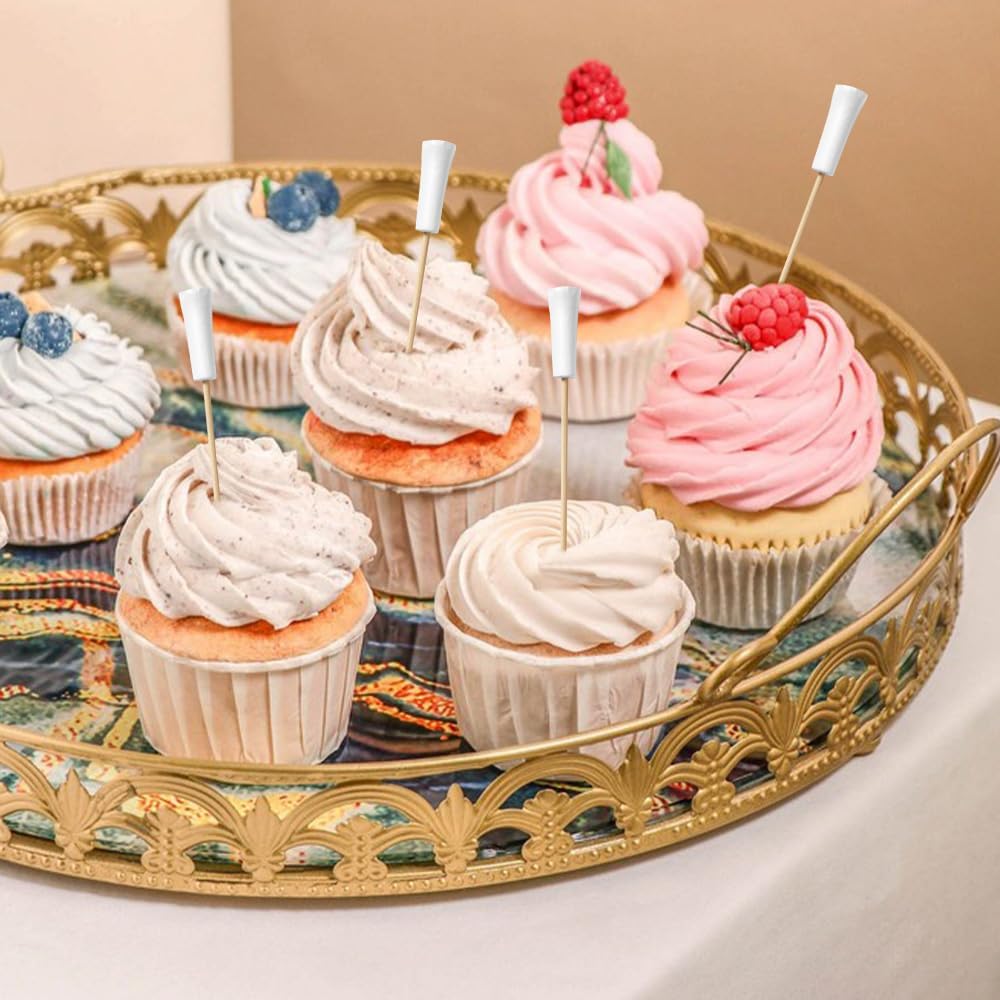 Cocktail Picks, 100 PCS Golf Toothpicks For Appetizers Golf Themed Party Decorations 5.91Inch Fancy Toothpicks Disposable Bamboo for Drinks Fruit Appetizers Sports Players Party Supplies Events