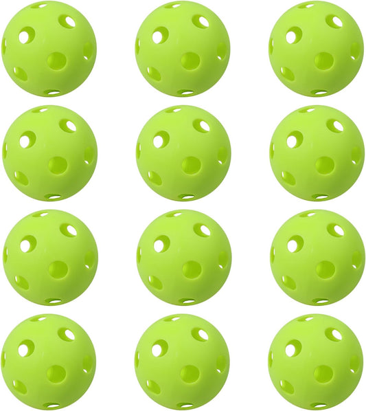 GSE Games & Sports Expert Practice Baseballs, Plastic Baseballs Training, Hollow Airflow Softballs for Pitching, Batting, Catching for All Skill Levels (Several Styles Available)