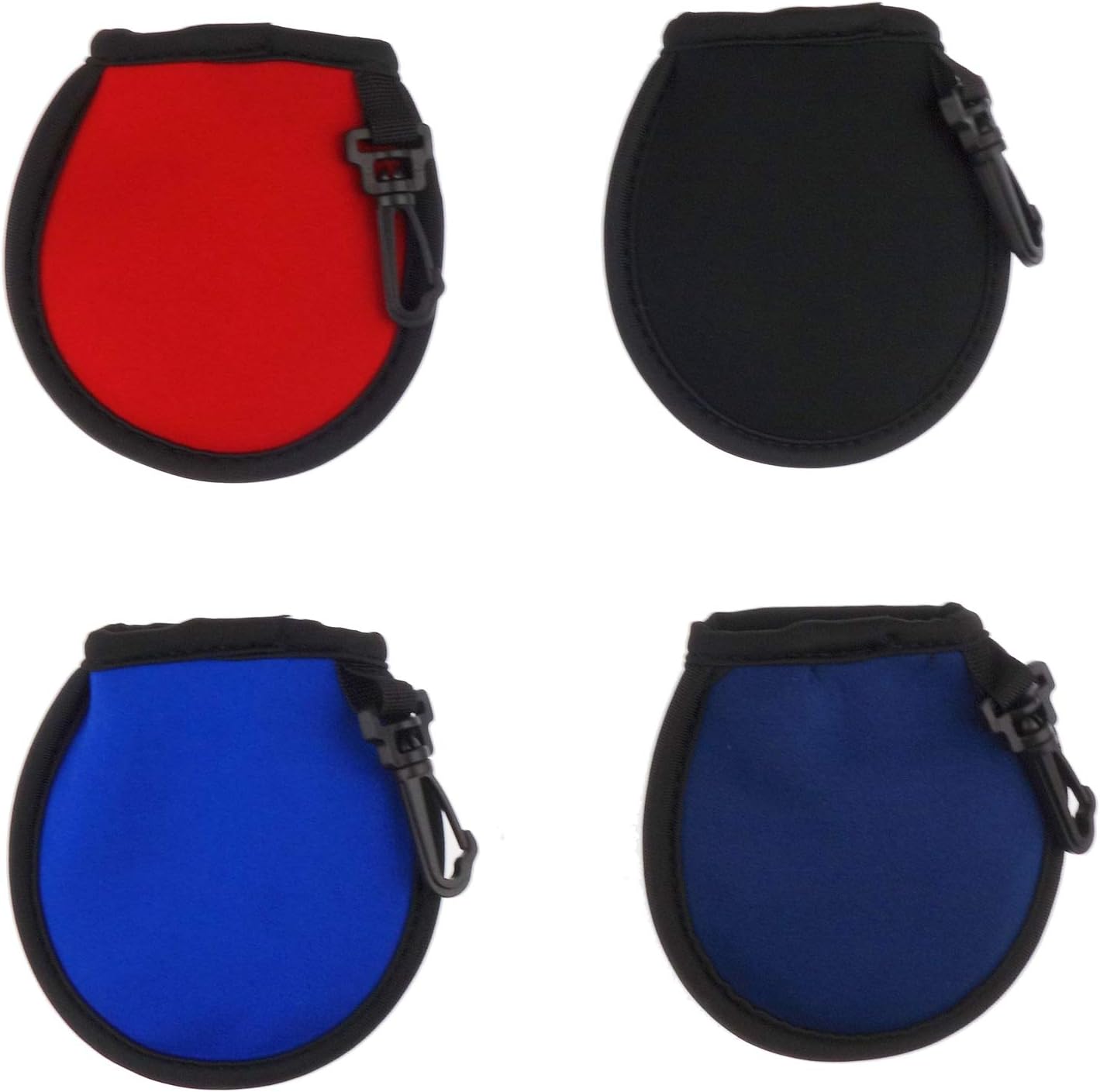 4 Pack Portable Pocket Golf Ball Washer Golf Ball Cleaner Pouch