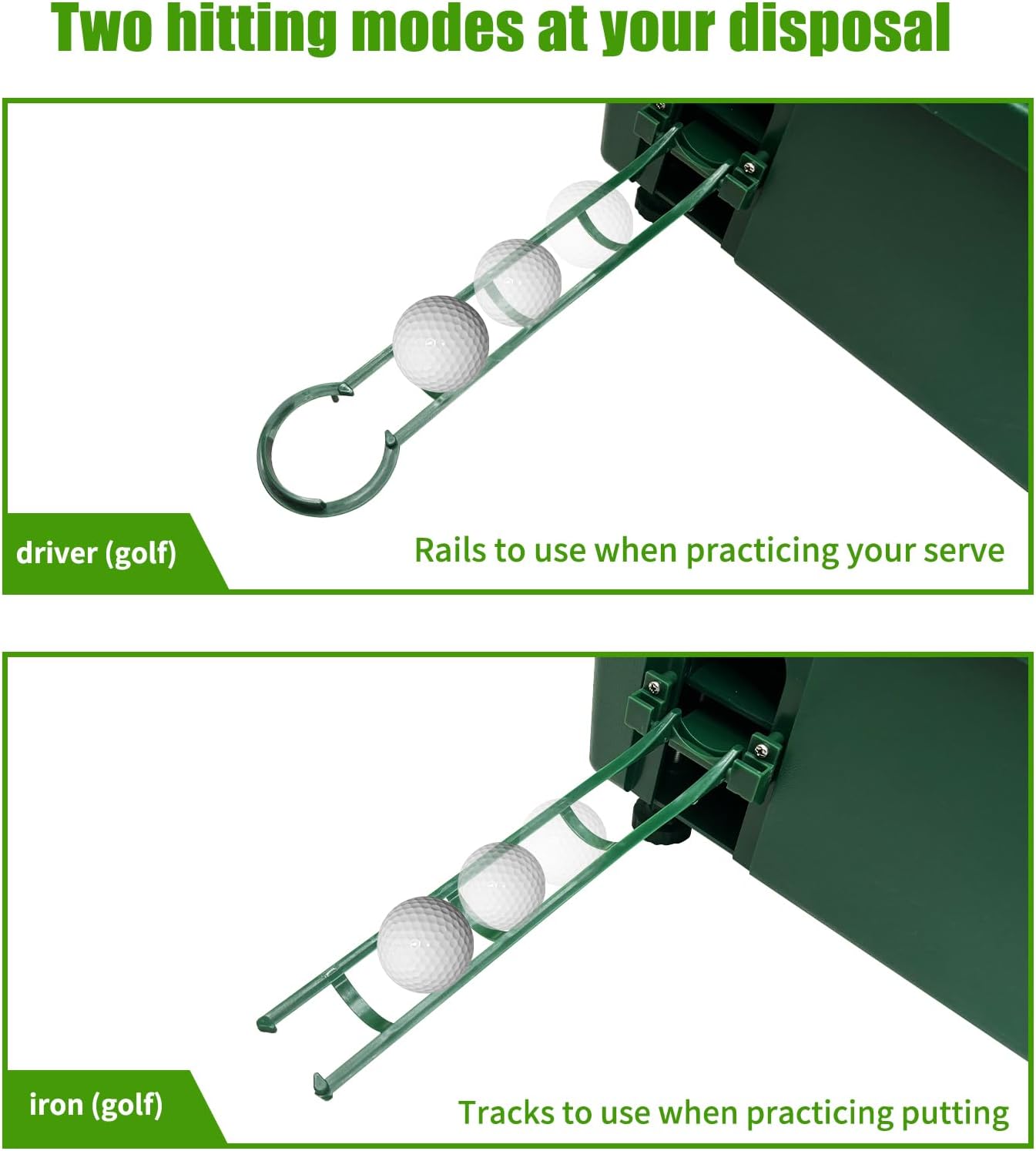 WBM Automatic Golf Tee Machine, Golf Ball Dispenser Tee, Golf Swing Trainer