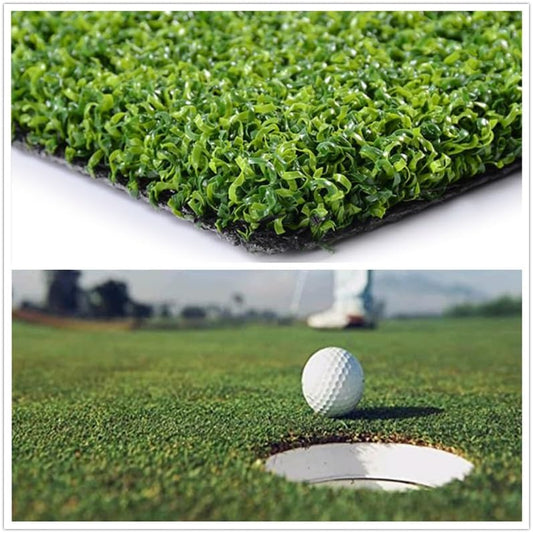 Golf Mat (0.47" Custom Size) Multi-use Artificial Grass Carpet Indoor/Outdoor Rug, Golf Hitting Practice Mat in Home, Backyard