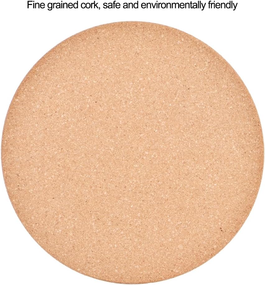 Personalized Cork Trivets, Custom Engraved Absorbent Trivets for Hot Dishes, Pots, Pans, Baking Sheets, Hot Plates for Table (T)