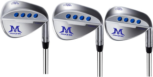 MAZEL Forged Golf Sand Wedge,Gap Wedge,Lob Wedge for Men,48/52/54/56/58/60 Degree Individual Golf Wedge,Milled Face for More Spin,Right Hand