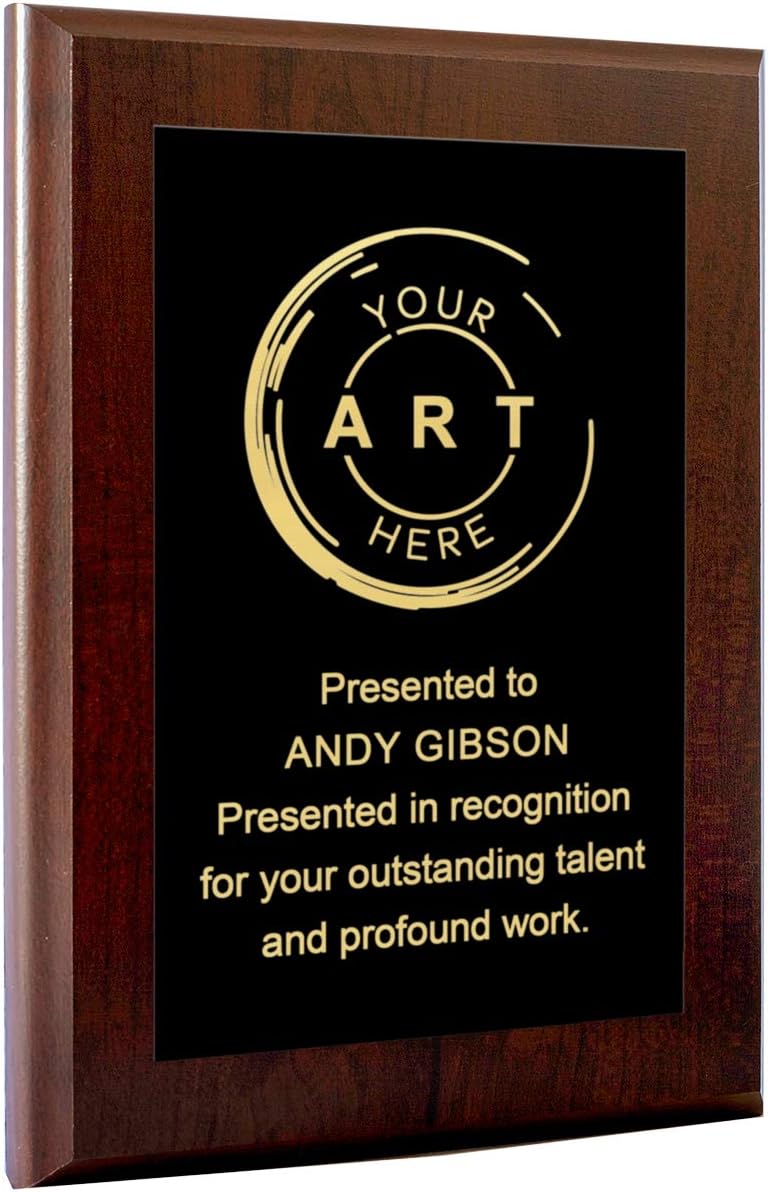 Personalized Engraved Plaques and Awards. Great for Retirement, Thank You, Military Recognition, Special Achievements, Memorials, Sports, School, and Corporate Awards