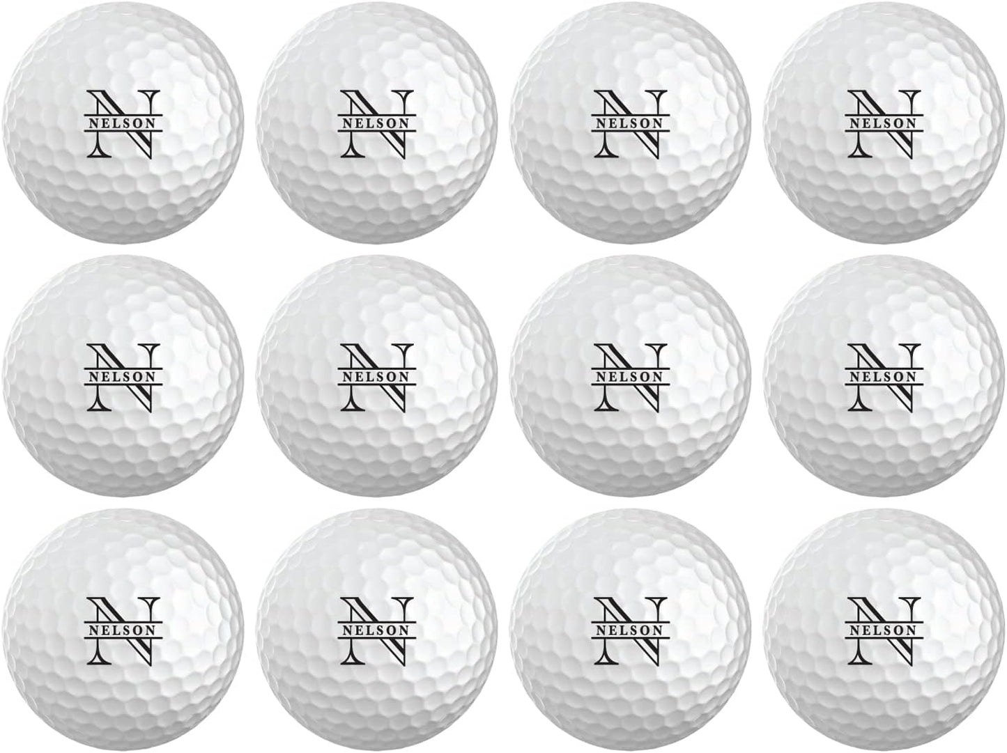 Infusion Personalized Logo Golf Balls - Custom Monogrammed (12 Balls)