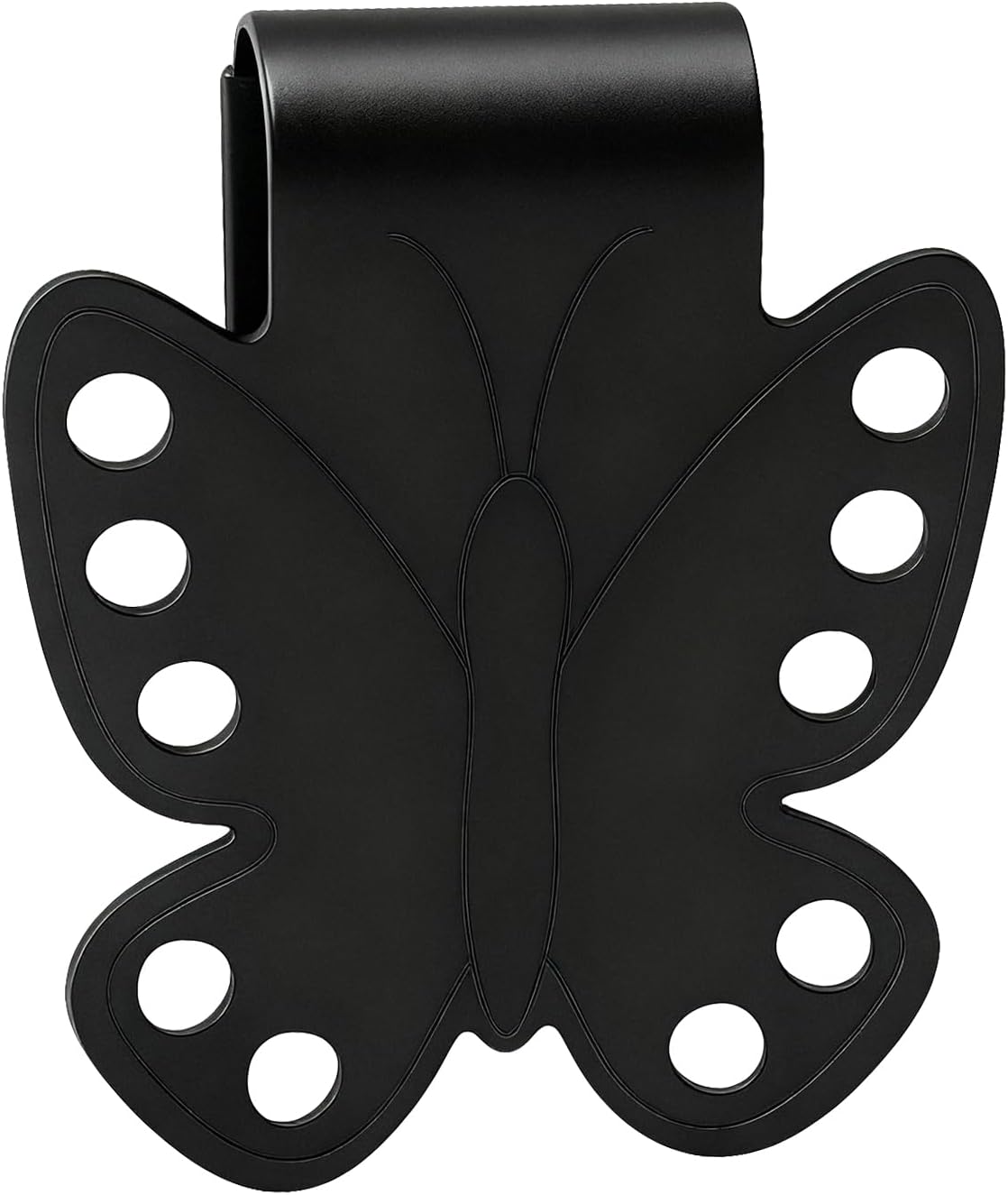 Golf Bag Metal Landing Pad for Golf Rangefinder, Magnetic Golf Towel, Golf Speaker, Quick Access to Magnetic Golf Accessories (Black)