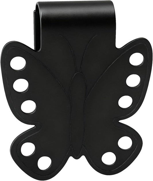 Golf Bag Metal Landing Pad for Golf Rangefinder, Magnetic Golf Towel, Golf Speaker, Quick Access to Magnetic Golf Accessories (Black)