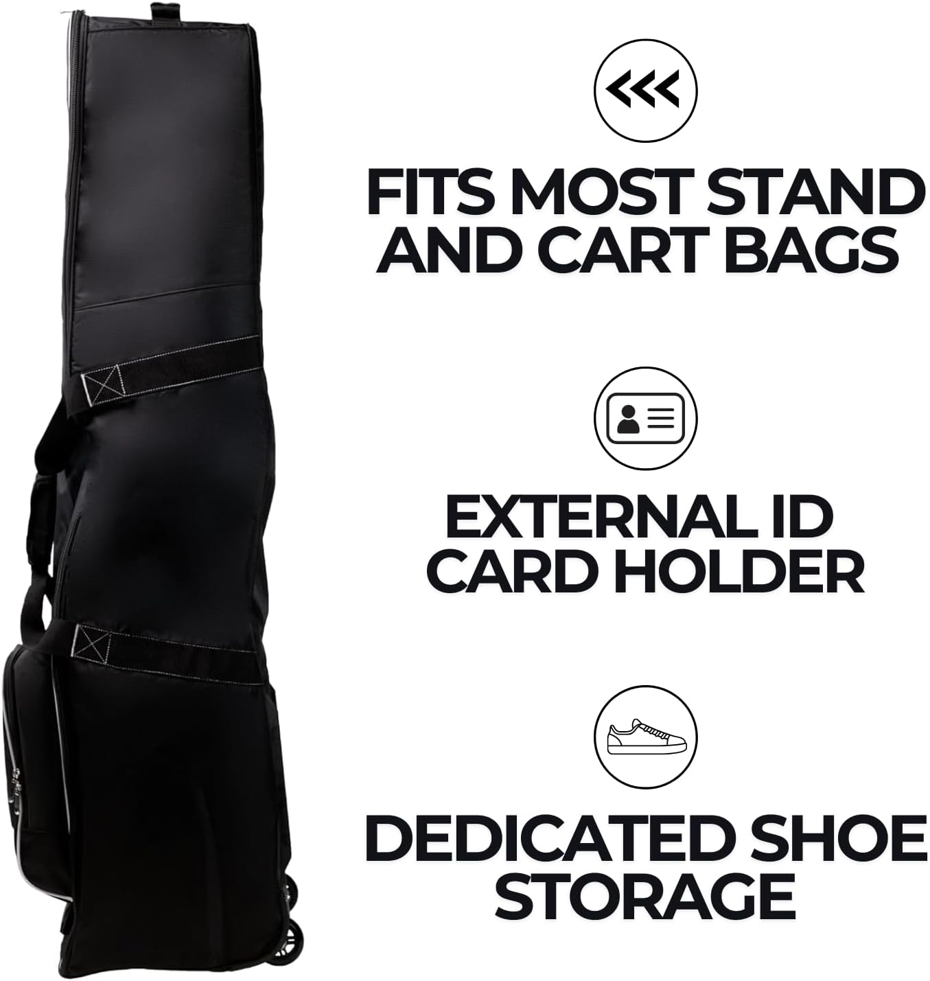 Izzo Deluxe Golf Travel Bag