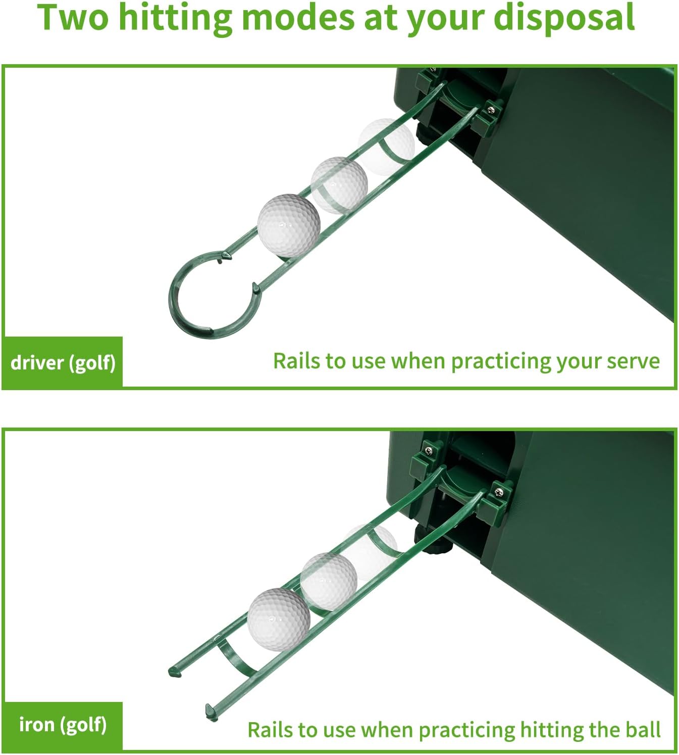 JJM Golf Balls Automatic Driver for Indoor Simulators and Golf Driving Range Teeing Machines