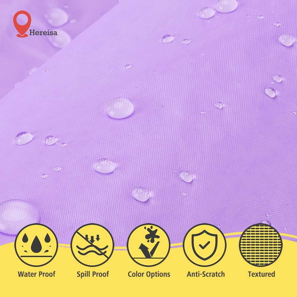 Brand Round Lavender Plastic 84" Disposable Tablecloth (3 Pack), Party & Event Decorative Cover