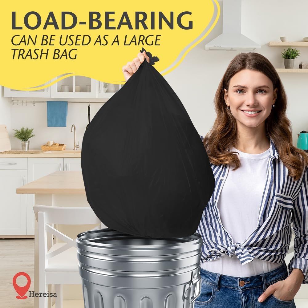 Brand Round Black Plastic 84" Disposable Tablecloth (3 Pack), Party & Event Decorative Cover