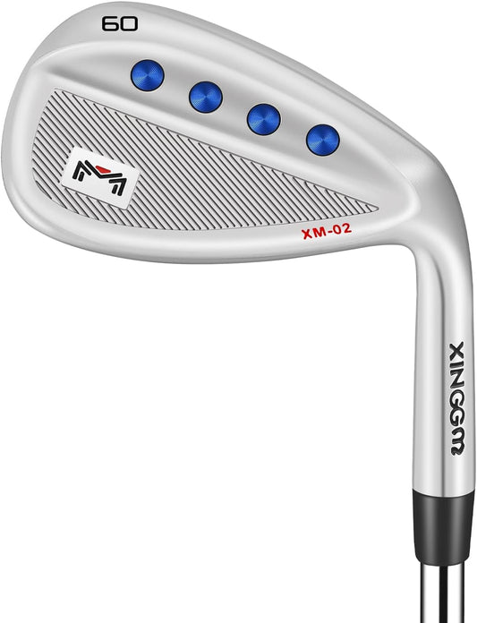 Forged Golf Wedge Set for Men or Individual 48/50/52/54/56/58/60 Degree Gap Wedge Sand Wedge for Men Right Hand,Milled Face for More Spin