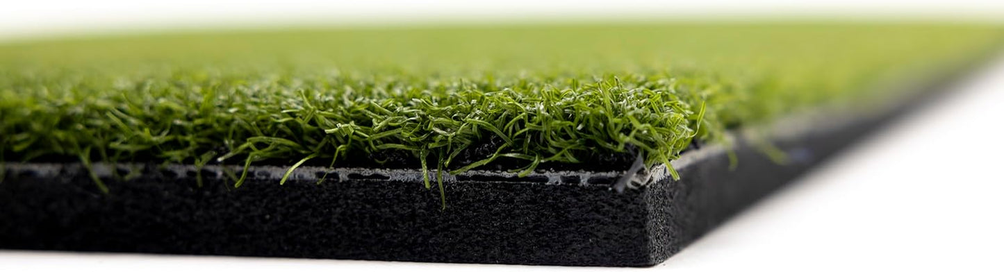 Dura-Pro Premium Turf Indoor/Outdoor Golf Mat. Bonus Tray + 3 Tees