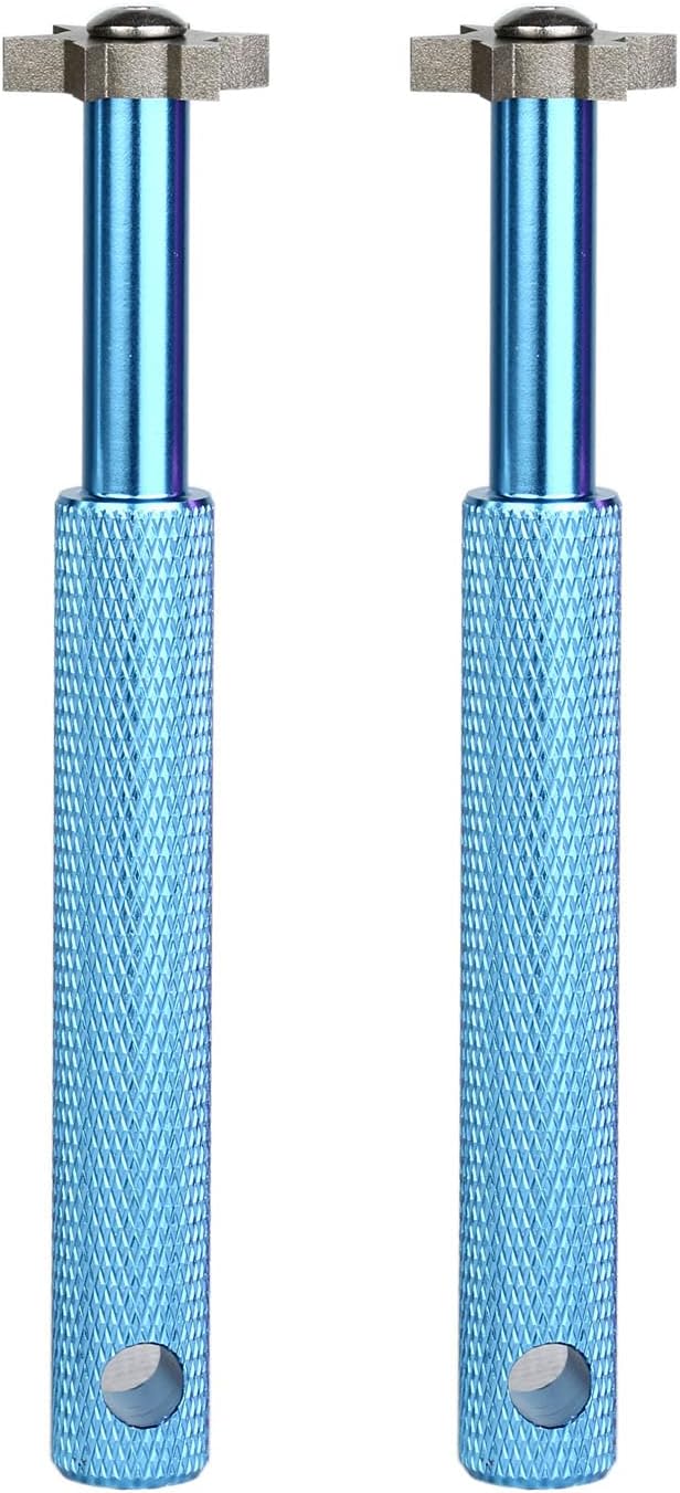 Sword &Shield sports Golf Club Groove Sharpener Tool Golf Club Re-Grooving Cleaning Tool 6-Tip for Optimal Backspin and Ball Control with Wedges and Utility Clubs