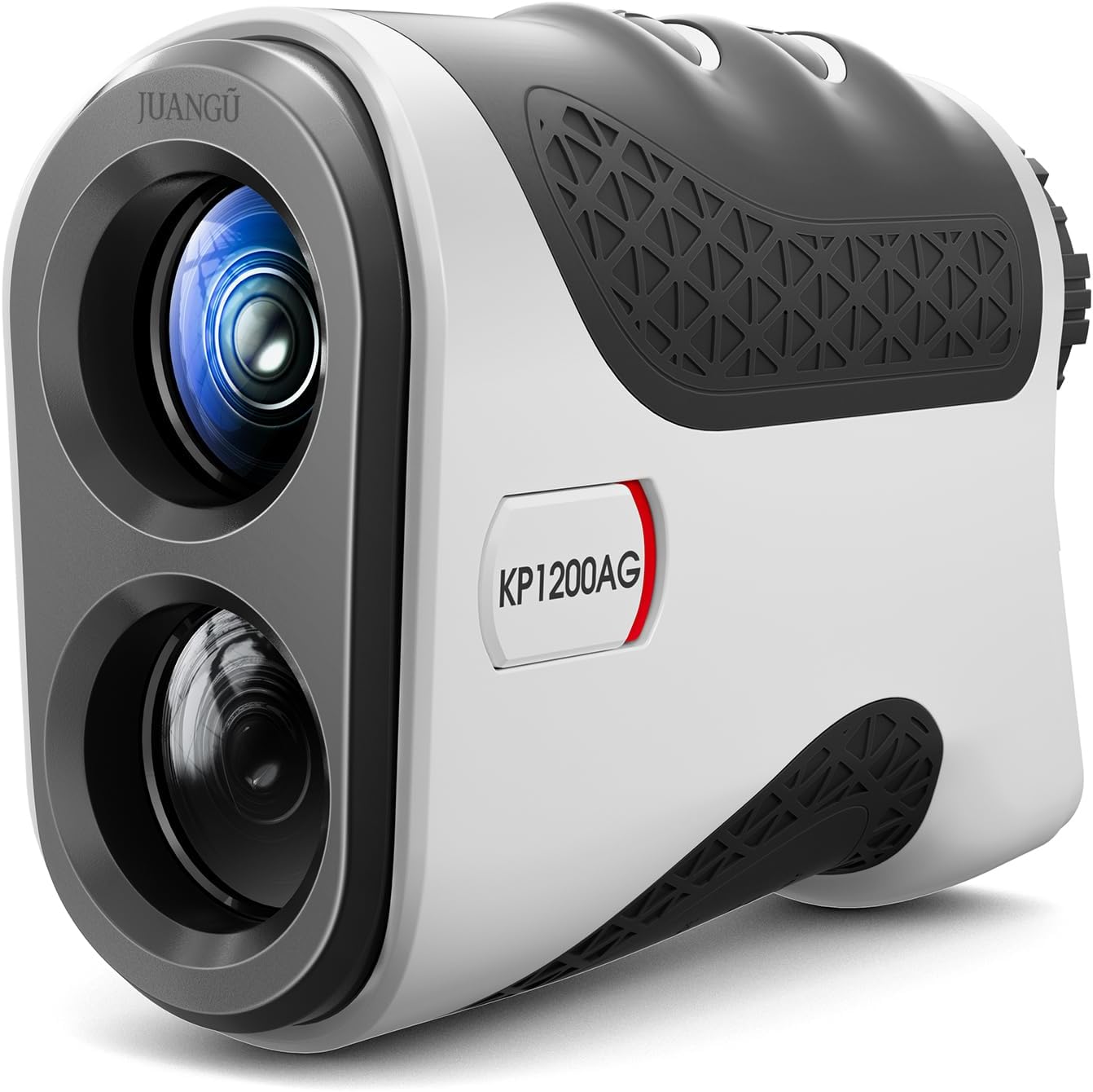 JUANGU Golf Rangefinder with Slope Switch & Magnetic Mount | Highly Accurate ±1 Yard Laser Range Finder for Golf & Hunting | 1200 Yards | 7X Magnification | IP54 Waterproof