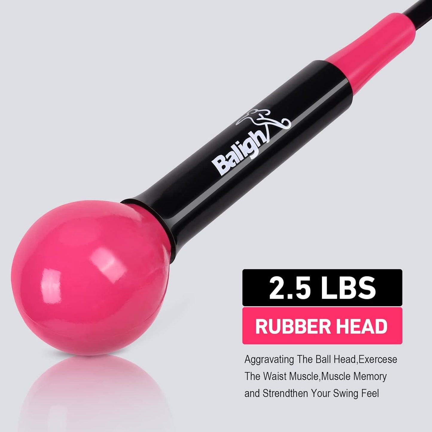 Golf Swing Trainer Aid and Correction for Strength Grip Tempo & Flexibility Training Suit for Indoor Practice Chipping Hitting Golf Accessories