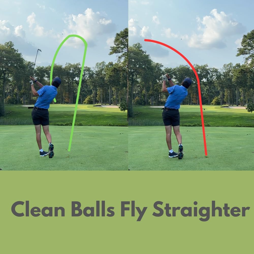 Lunas Ball Washer- 3 Pack - Golf Ball Cleaner for Golf Balls, Golf Cart Accessories for Cleaning Golf Ball, Compact Magnetic Golf Towel Golf Ball Washer for Golfers