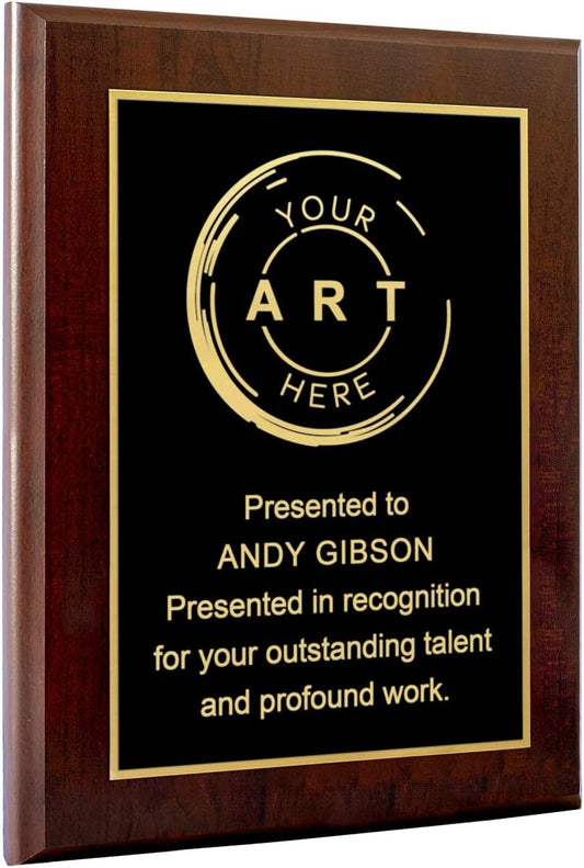 Personalized Engraved Plaques and Awards. Great for Retirement, Thank You, Military Recognition, Special Achievements, Memorials, Sports, School, and Corporate Awards